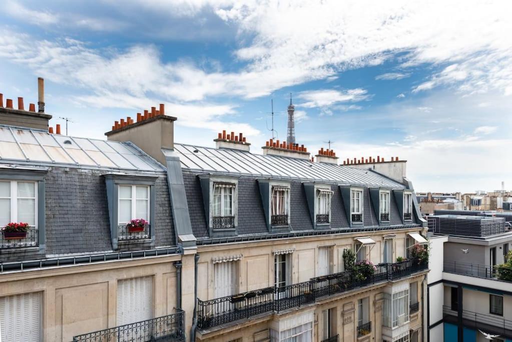 Appartement Vue Tour Eiffel باريس المظهر الخارجي الصورة